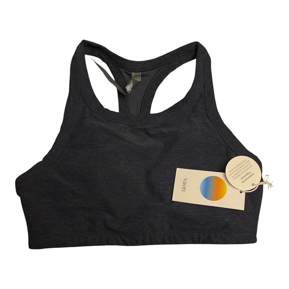 Vuori Elevation Racer Back Bra Midnight Blue Women's Medium New